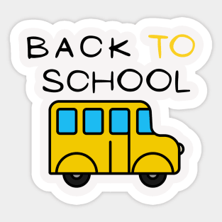 Preppy school supplies Sticker